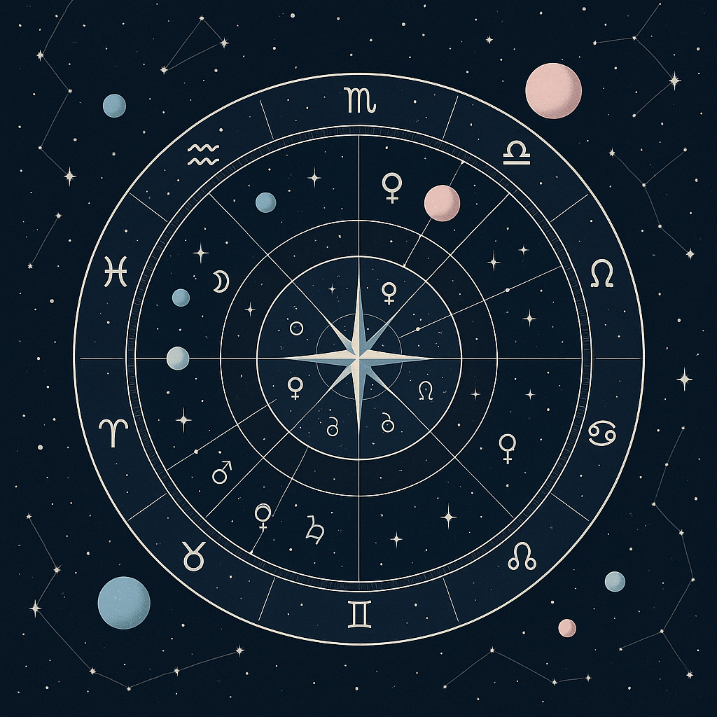 Mapa nieba - astrologiczna mapa narodzin